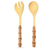 Sleek Bamboo Handle Cutlery Set